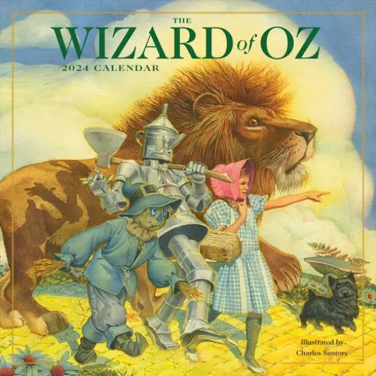 TF Publishing 2024 Wizard of Oz Wall Calendar {1}