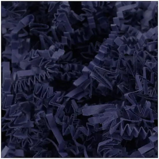 JAM Paper Crinkle Cut Shred Tissue Paper, 2oz. Navy Blue {4}
