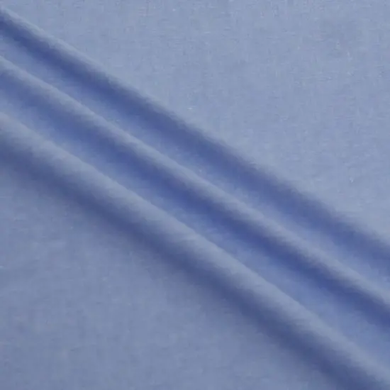 Fabric Merchants Chambray Solid Cotton Fabric Light Blue {1}