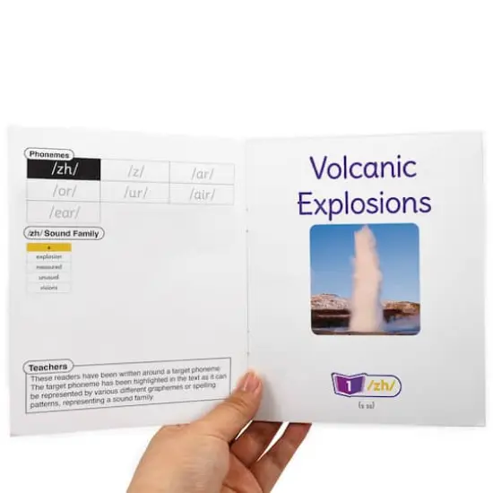 Junior Learning&reg; Decodable Readers Sound Families R-controlled Non-Fiction Phase 5.5 Set {5}