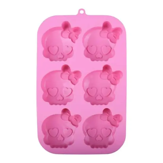 Skull with Bow Silicone Treat Mold by Makery&trade; {3}