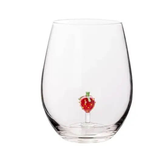 Hello Honey&reg; 4.75" Round Stemless Wine Glass Set {10}