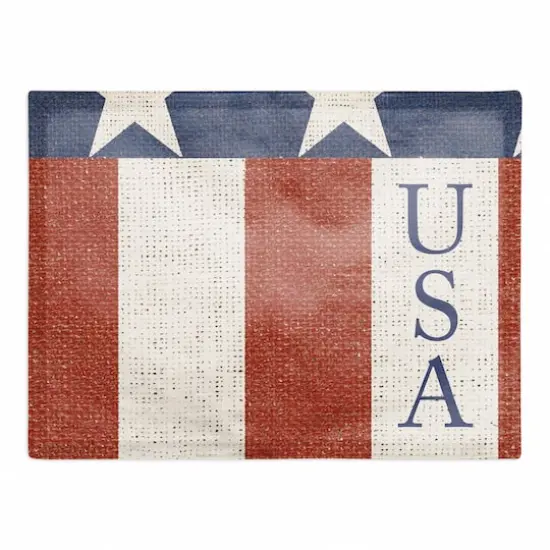 Designs Direct USA Flag Cotton Twill Placemat {1}