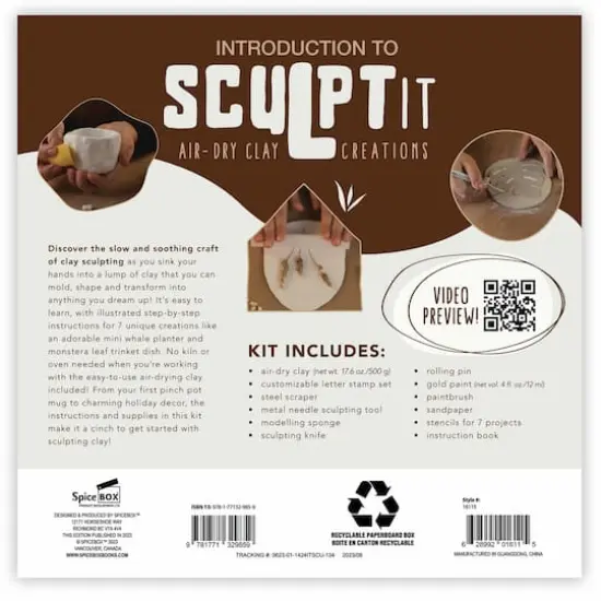 SpiceBox Introduction to Sculpt It! Kit {4}