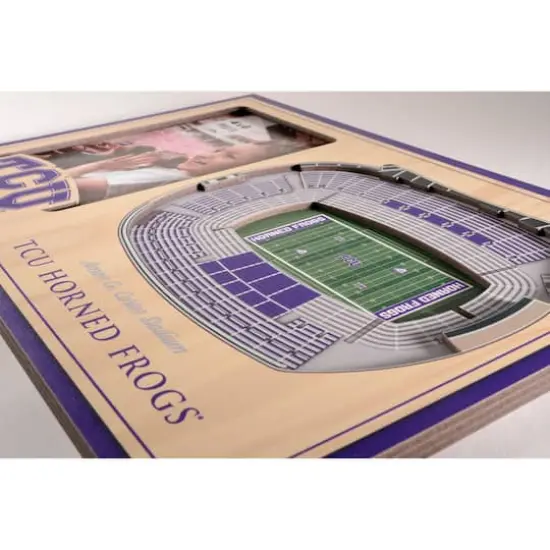 College Football 3D StadiumViews Picture Frame TCU Horned Frogs {5}