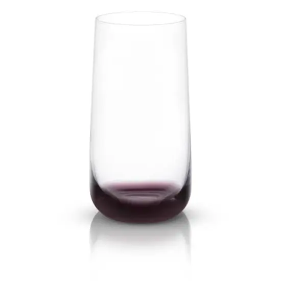 JoyJolt&reg; 18.2oz. Black Swan Highball Glasses, 4ct. {5}