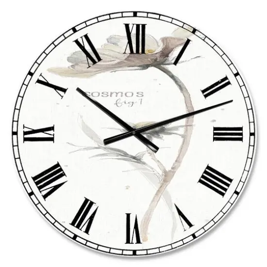 Designart A Country Weekend VII Traditional No Border Wall Clock {1}
