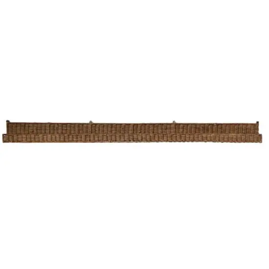 Hello Honey&reg; Handwoven Rattan 36" Floating Shelf {1}