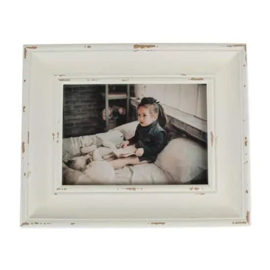 DII&reg; Antique White Distressed Farmhouse Frame {1}