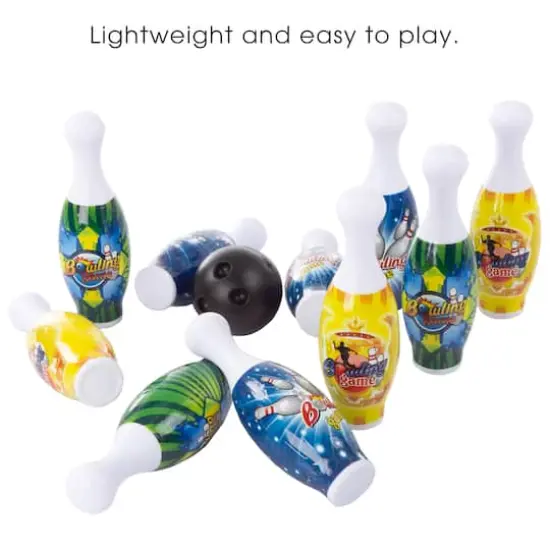 Toy Time Toy Bowling Pin Set {4}