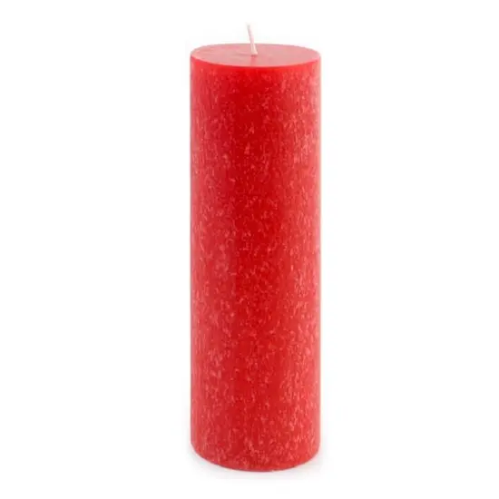 Root Candles 3" x 9" Unscented Timberline™ Pillar Candle Red {1}