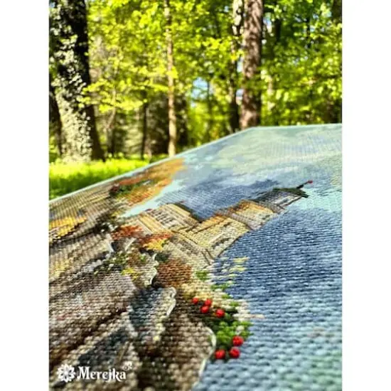 Merejka Split Rock Lighthouse Counted Cross Stitch Kit {5}