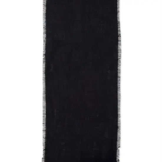 DII&reg; 74" Jute Table Runner Black {6}