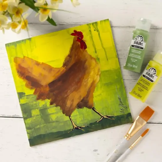 FolkArt&reg; Let's Paint Live Kit {9}