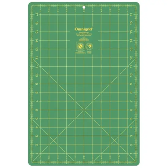 Omnigrid&reg; Double Sided Cutting Mat, 12" x 18" {3}