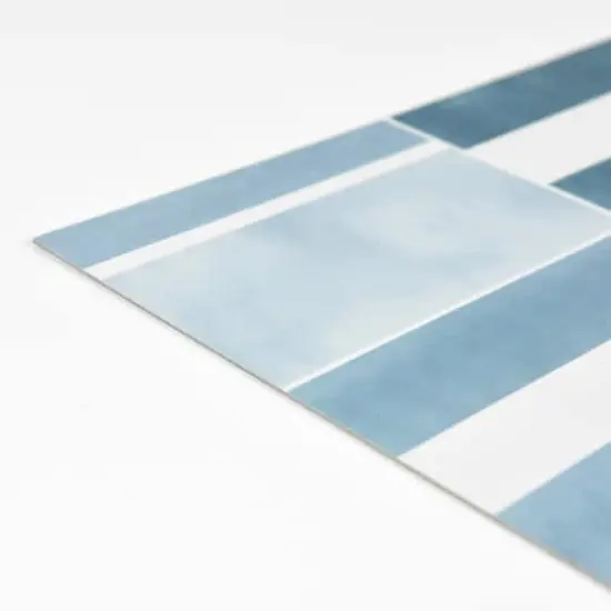 FloorPops Azure Peel & Stick Floor Tiles {4}