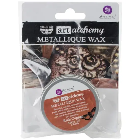 Finnabair Art Alchemy Metallique Wax, 0.68oz. Rich Copper {1}