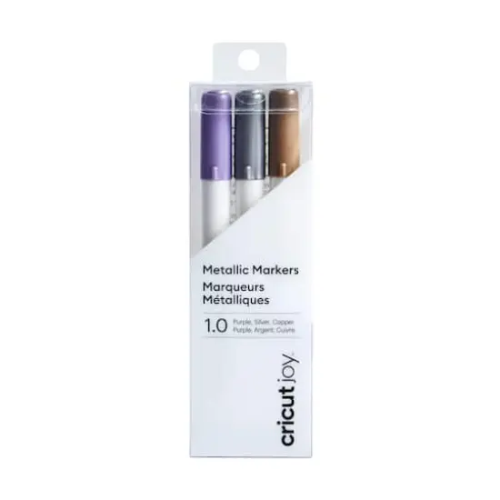 Cricut Joy&trade; Metallic Medium Point Markers, 3ct. {1}