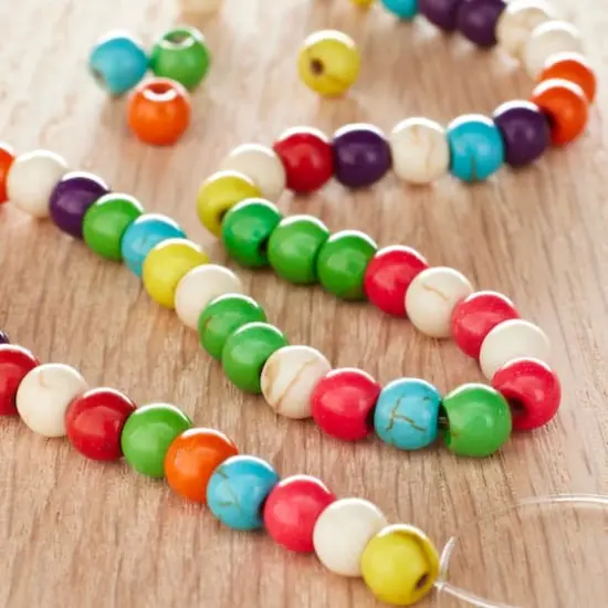 Reconstituted Stone Round Beads, 6mm by Bead Landing&trade; {3}