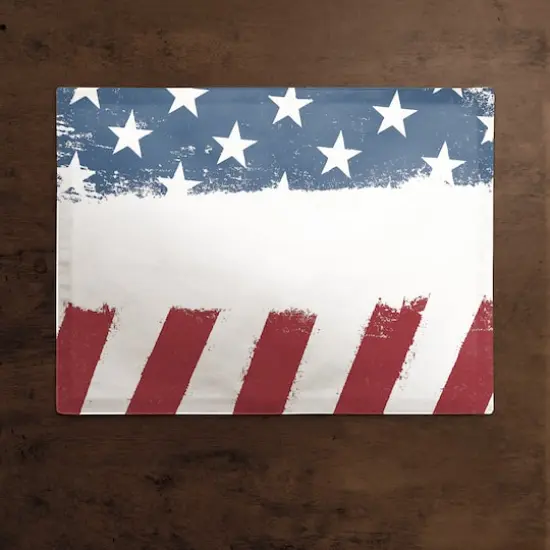 Stars and Stripes Cotton Twill Placemat {3}
