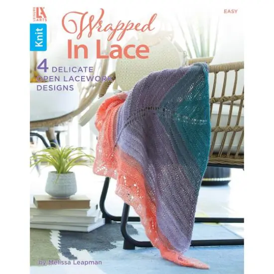 Leisure Arts&reg; Knit Wrapped in Lace Book {1}