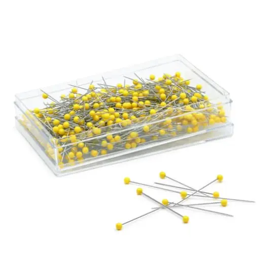 Dritz&reg; 1.75" Yellow Quilting Pins, 500ct. {4}