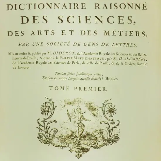 6" x 9" Encyclopedie Decorative Plate by Ashland&reg; {4}