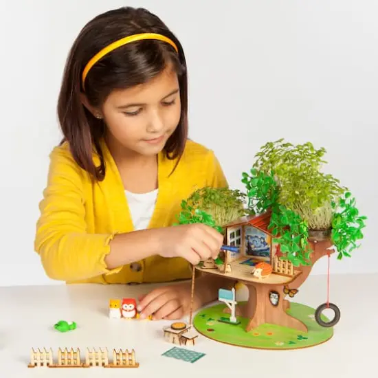 Creativity for Kids&reg; Build & Grow Tree House Kit {16}