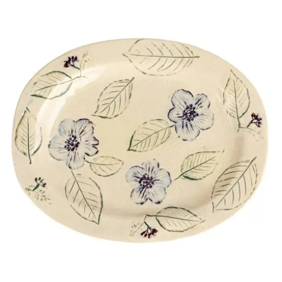Hello Honey&reg; 10.25" Multicolor Blossoming Meadow Stoneware Platters, 2ct. {7}