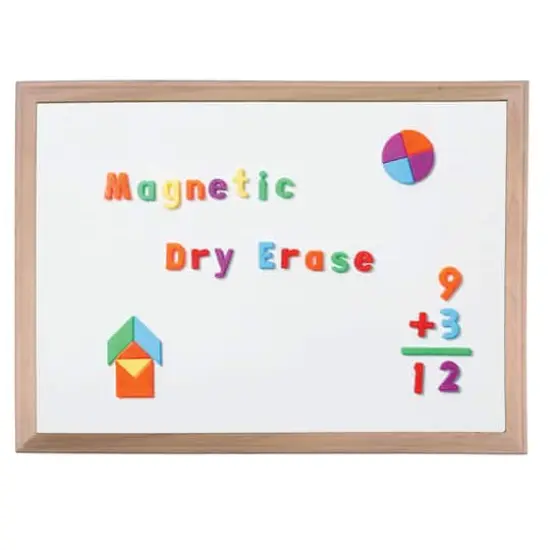 Crestline Wood Framed 24'' x 36'' Magnetic Dry Erase Board {1}