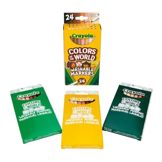 Crayola&reg; Colors of the World&trade; Fine Marker Set, 24ct. {4}