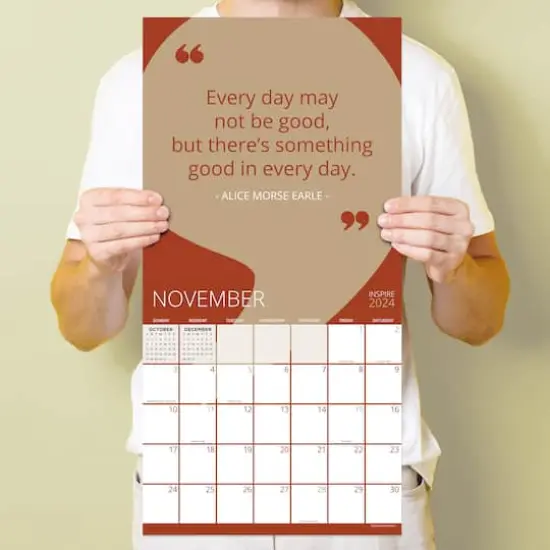 TF Publishing 2024 Inspire Wall Calendar {6}