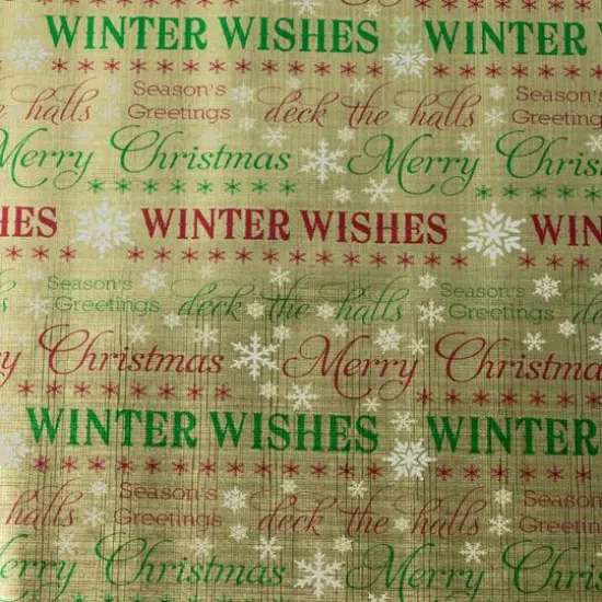 JAM Paper Red Foil Merry Christmas, Green Greetings & Green Red Stripe Gift Wrap Set {6}