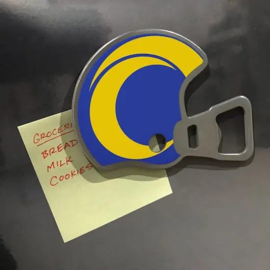 Football Season Opener Bottle Opener Los Angeles Rams {5}