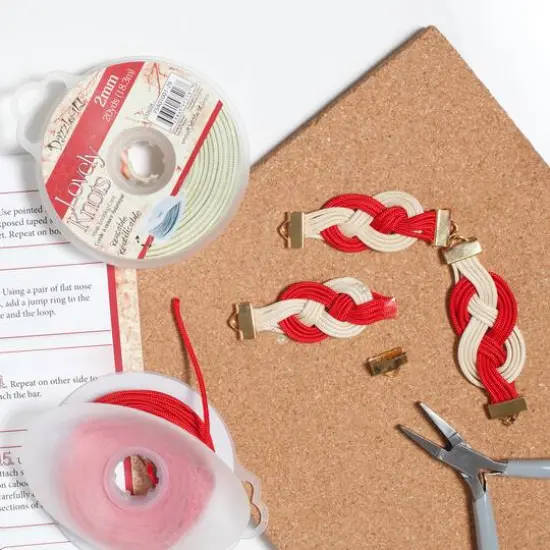 John Bead Lovely Knots 1mm Asian Knotting Cord with Bobbin, 50yd. Aqua Blue {6}