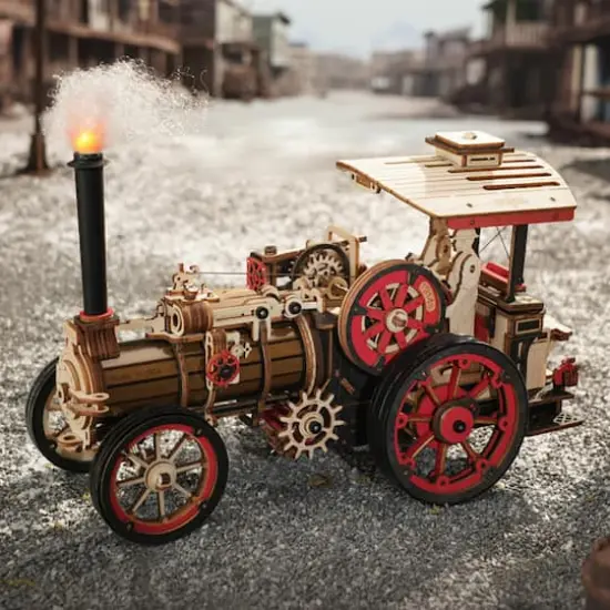 ROKR&reg; Mechanical Models Steam Engine 3D Puzzle Kit {11}