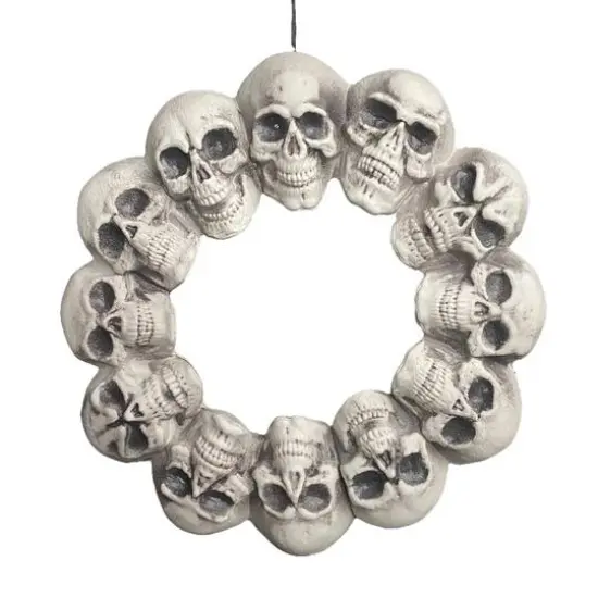 15.75" Skull Wreath by Ashland&reg; {1}