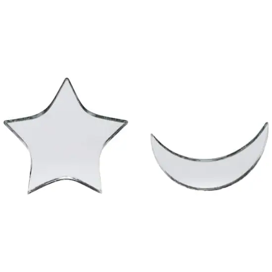 1" Moon & Star Glass Mirrors, 50ct. by Make Market&reg; {3}
