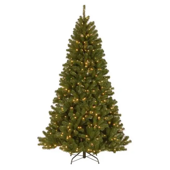 7.5ft. Pre-Lit PowerConnect&trade; North Valley Spruce Artificial Christmas Tree, Light Parade&reg; LED Lights {1}