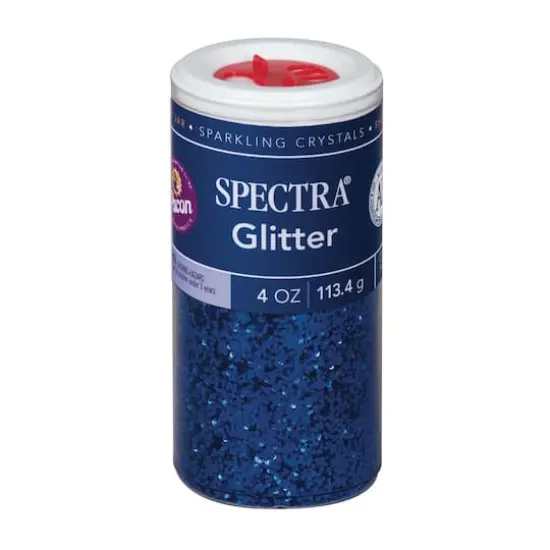 Spectra&reg; 4oz. Glitter Sparkling Crystals Blue {1}