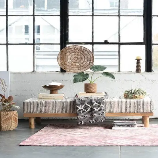 Hello Honey&reg; Woven Banana Bark Wall D&eacute;cor Set {6}