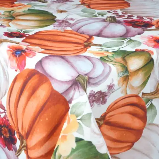 80" Pumpkin Harvest Tablecloth by Ashland&reg; {1}
