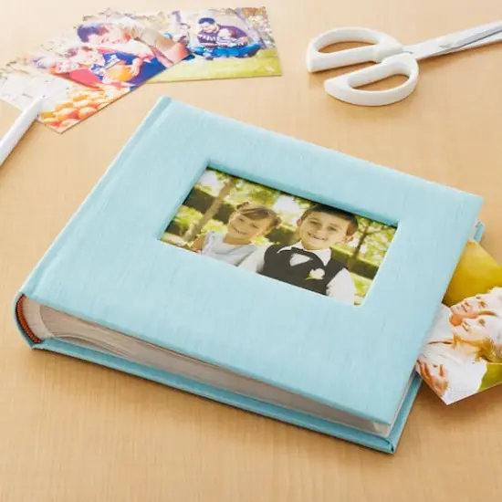 Blue Silky Photo Album by Recollections&reg; {2}