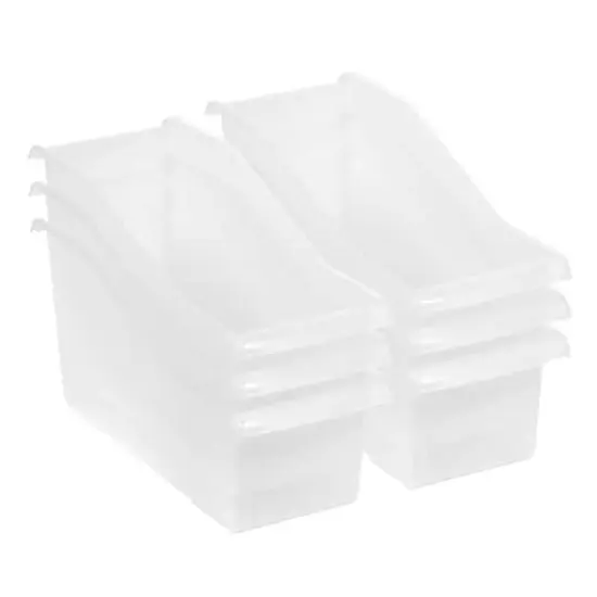 IRIS Clear Connecting Book Bin {5}