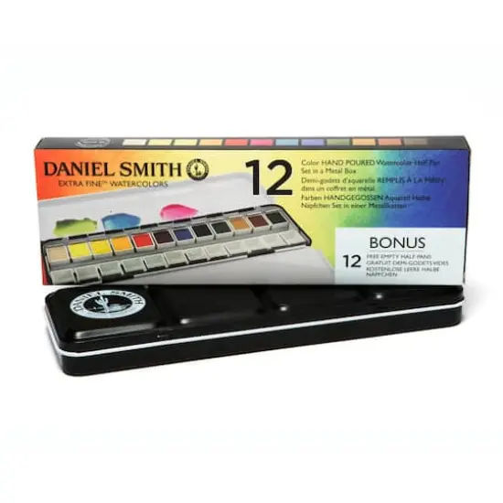 Daniel Smith Extra Fine&trade; Watercolor 12 Color Half Pan Set {2}