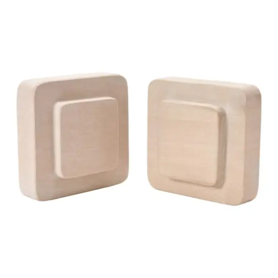 Hello Honey&reg; Blush Square Sandstone Bookends {3}