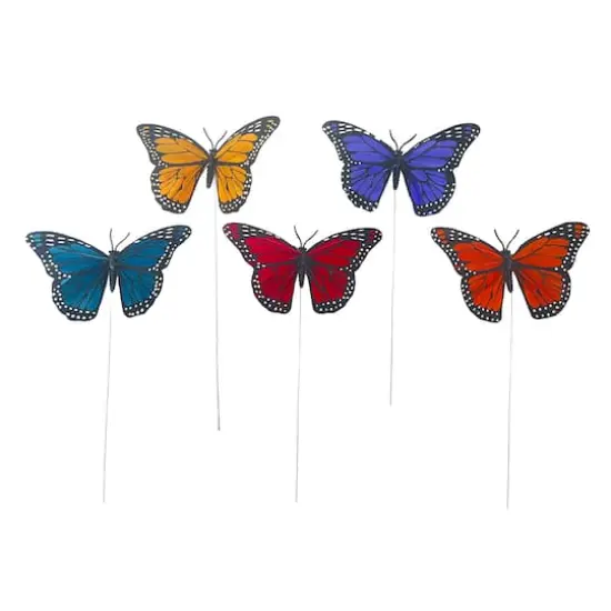 4.75" Multicolor Feather Butterflies, 10ct. by Ashland&reg; {4}