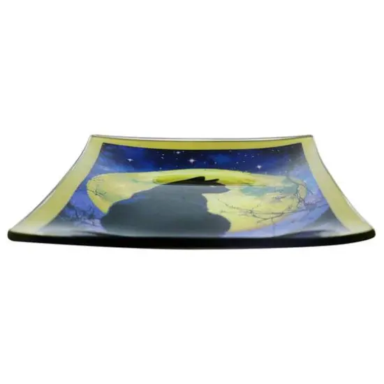 4" x 6" Black Cat Glass Plate by Ashland&reg; {4}