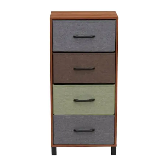 Household Essentials 33" 4-Drawer Dresser Multi {10}