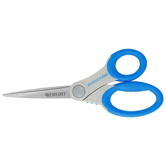 Westcott&reg; 8" Soft Handle Anti-Microbial Scissors {1}